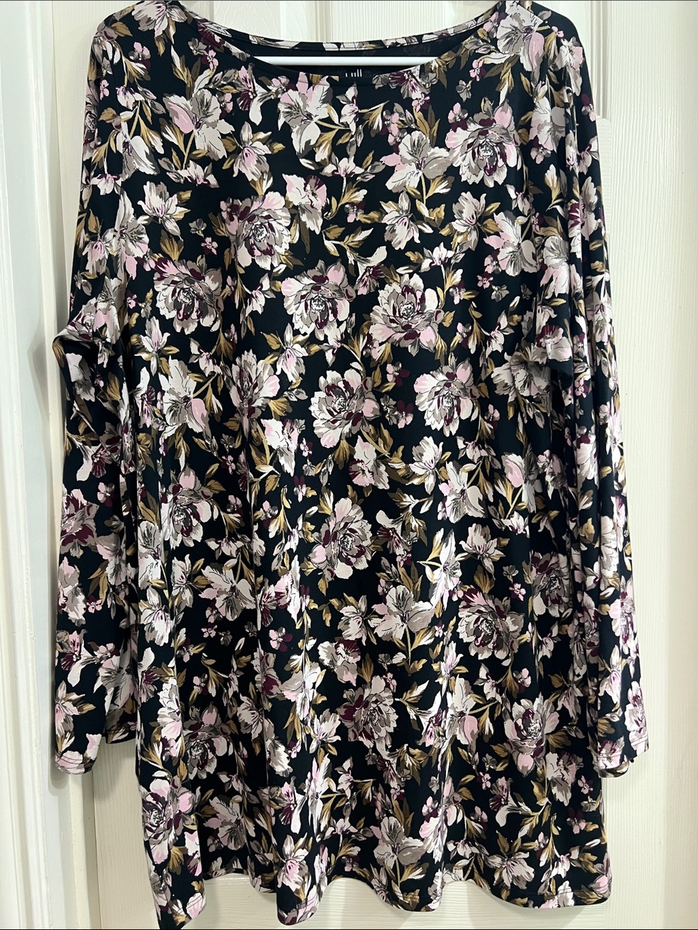 J Jill floral tunic top